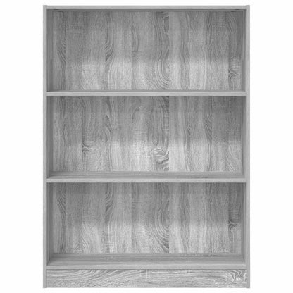 Libreria Grigio Sonoma 80x24x109 cm in Legno Multistrato | homemem39