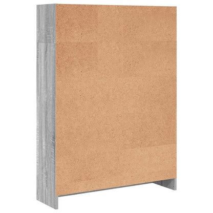 Libreria Grigio Sonoma 80x24x109 cm in Legno Multistrato | homemem39