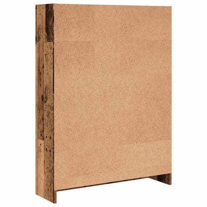 Libreria Legno Antico 80x24x109 cm in Legno Multistrato | homemem39