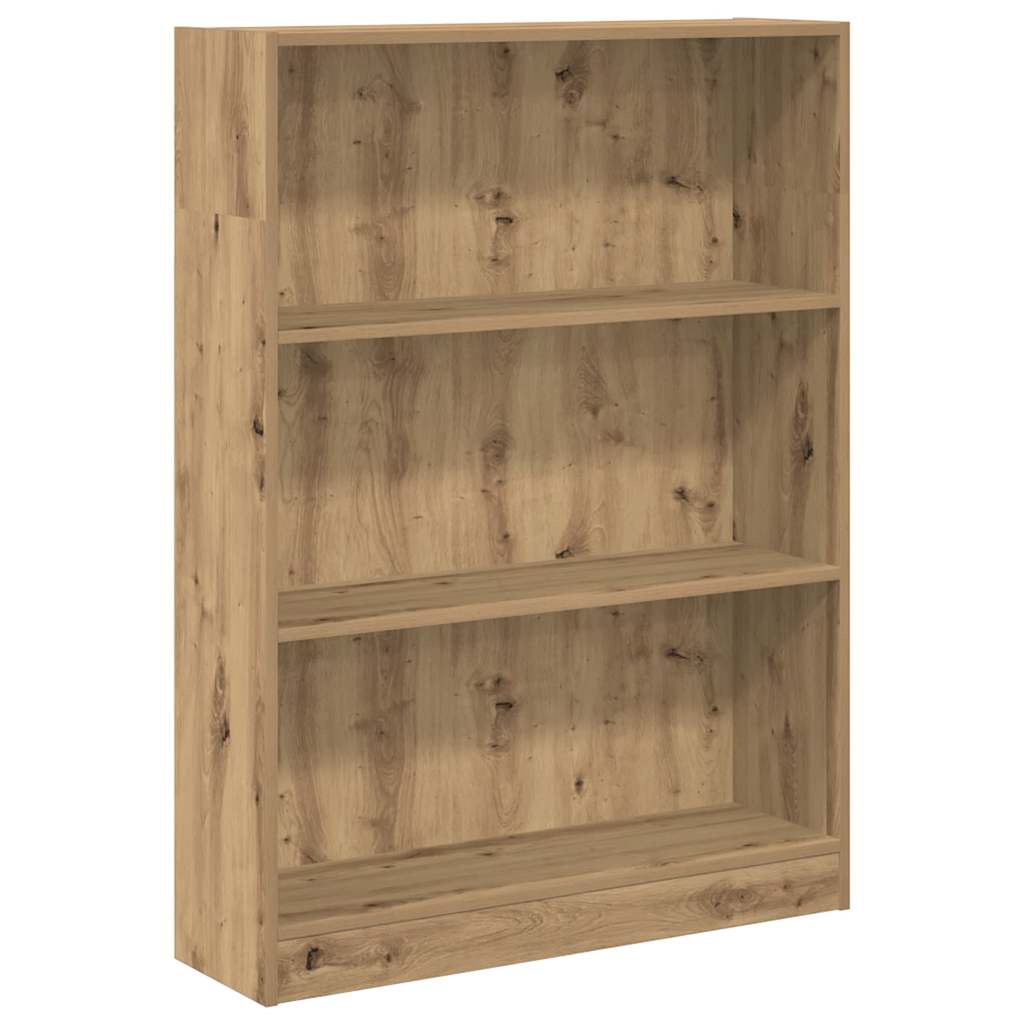 Libreria Rovere Artigianale 80x24x109 cm in Legno Multistrato | homemem39
