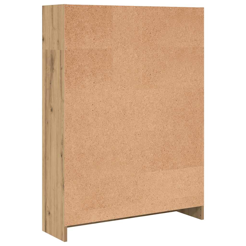 Libreria Rovere Artigianale 80x24x109 cm in Legno Multistrato | homemem39