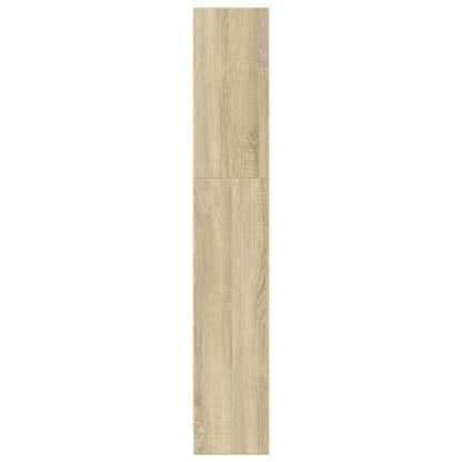 Libreria Rovere Sonoma 80x24x143 cm in Legno Multistrato | homemem39