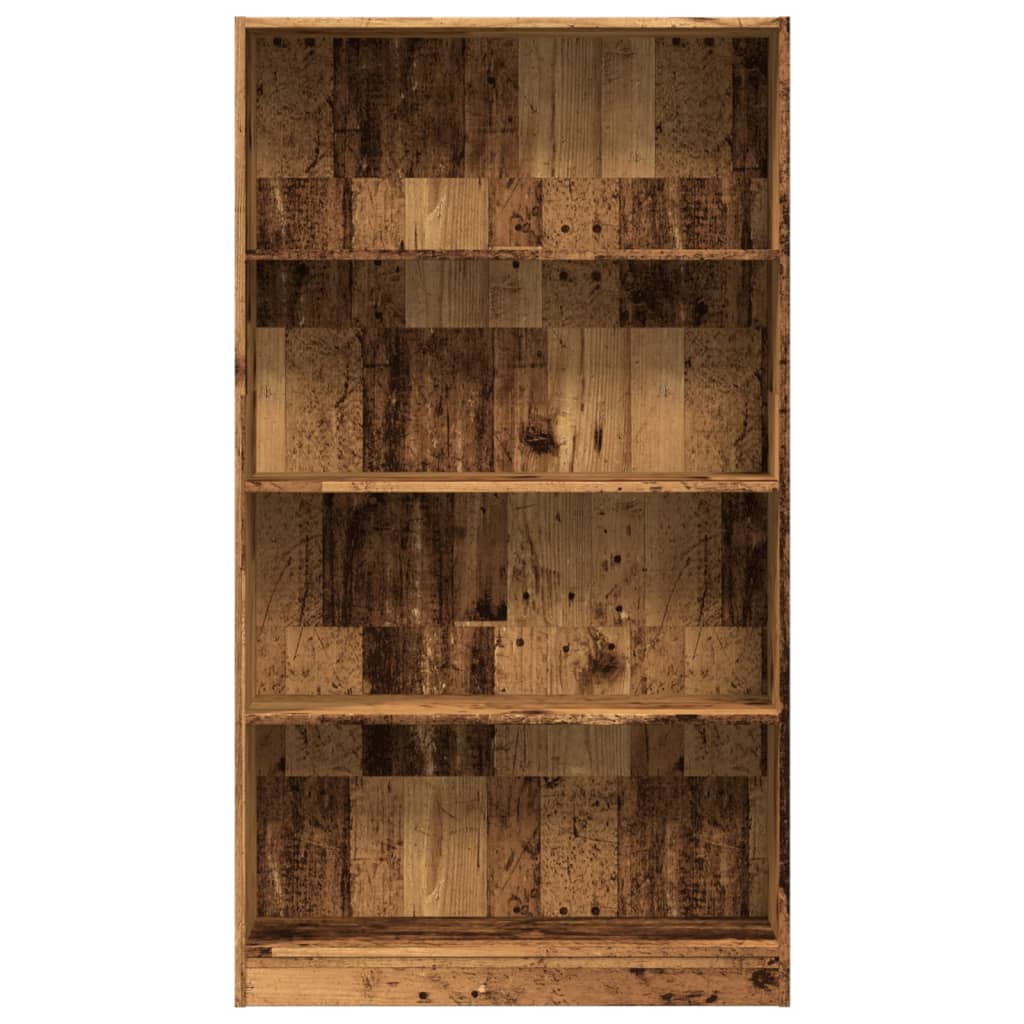 Libreria Legno Antico 80x24x143 cm in Legno Multistrato | homemem39