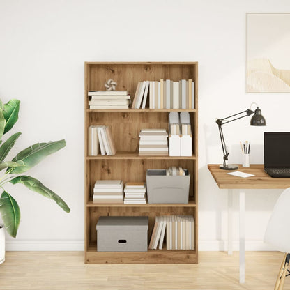 Libreria Rovere Artigianale 80x24x143 cm in Legno Multistrato | homemem39