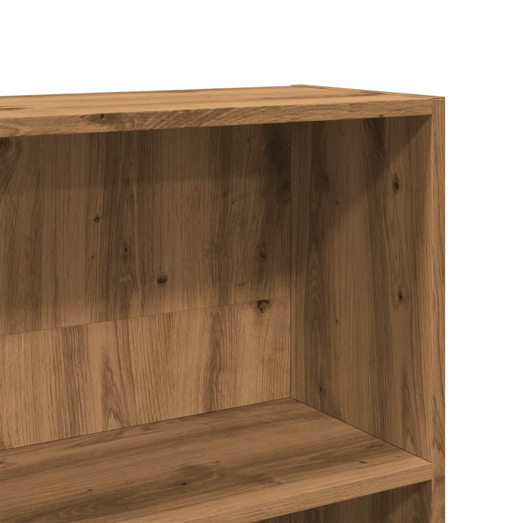 Libreria Rovere Artigianale 80x24x143 cm in Legno Multistrato | homemem39