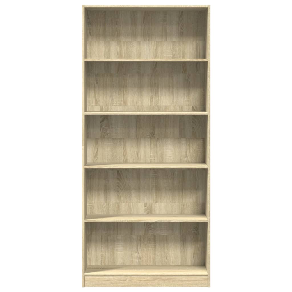 Libreria Rovere Sonoma 80x24x176 cm Legno ingegnerizzato | homemem39