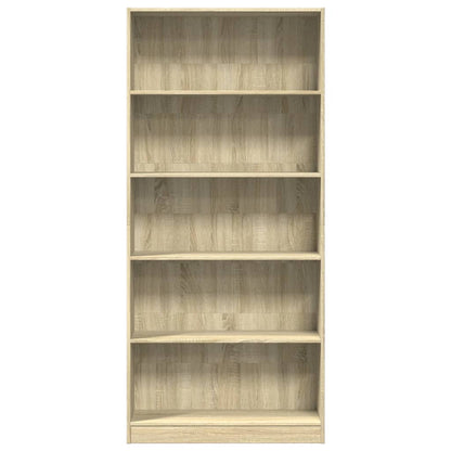 Libreria Rovere Sonoma 80x24x176 cm Legno ingegnerizzato | homemem39