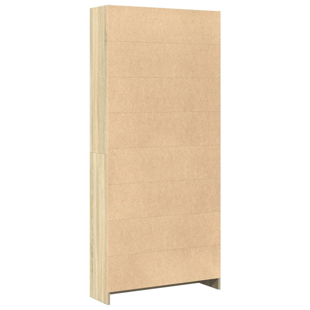 Libreria Rovere Sonoma 80x24x176 cm Legno ingegnerizzato