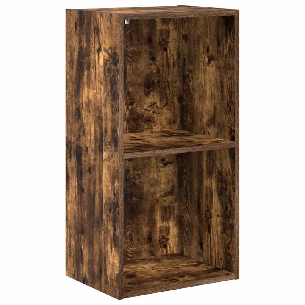 Libreria Rovere Fumo 40x30x77 cm in Legno Multistrato | homemem39