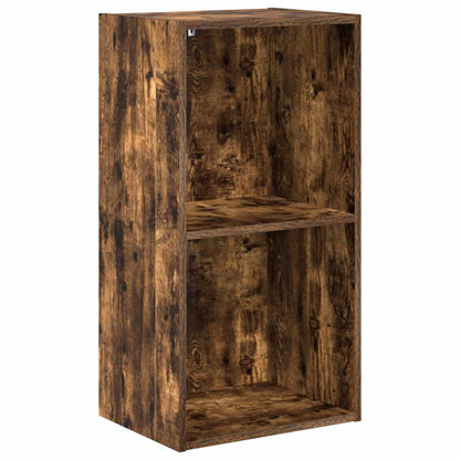 Libreria Rovere Fumo 40x30x77 cm in Legno Multistrato | homemem39