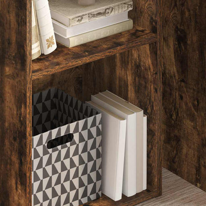 Libreria Rovere Fumo 40x30x77 cm in Legno Multistrato | homemem39