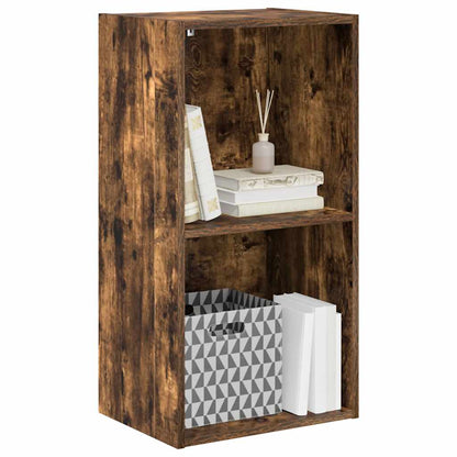 Libreria Rovere Fumo 40x30x77 cm in Legno Multistrato | homemem39