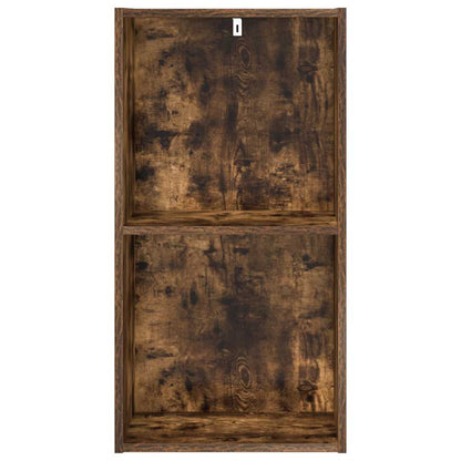 Libreria Rovere Fumo 40x30x77 cm in Legno Multistrato | homemem39