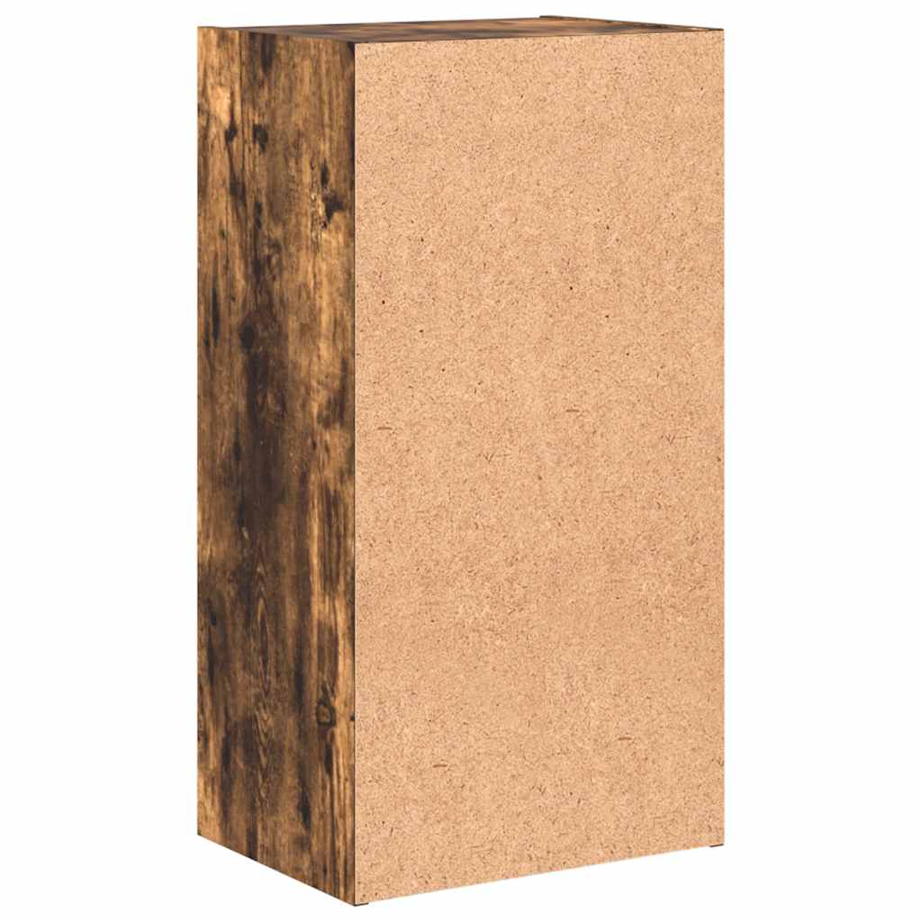 Libreria Rovere Fumo 40x30x77 cm in Legno Multistrato | homemem39