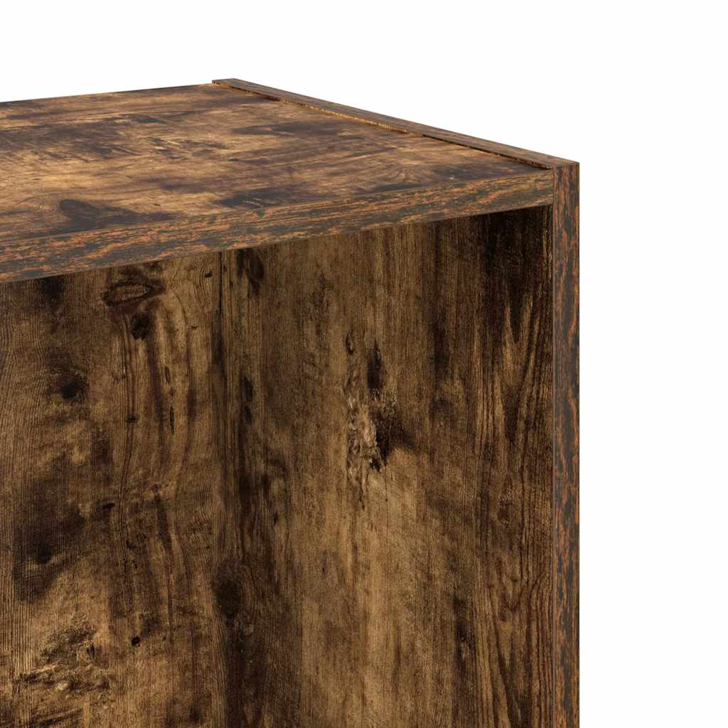 Libreria Rovere Fumo 40x30x77 cm in Legno Multistrato | homemem39
