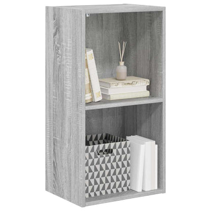 Libreria Grigio Sonoma 40x30x77 cm in Legno Multistrato | homemem39