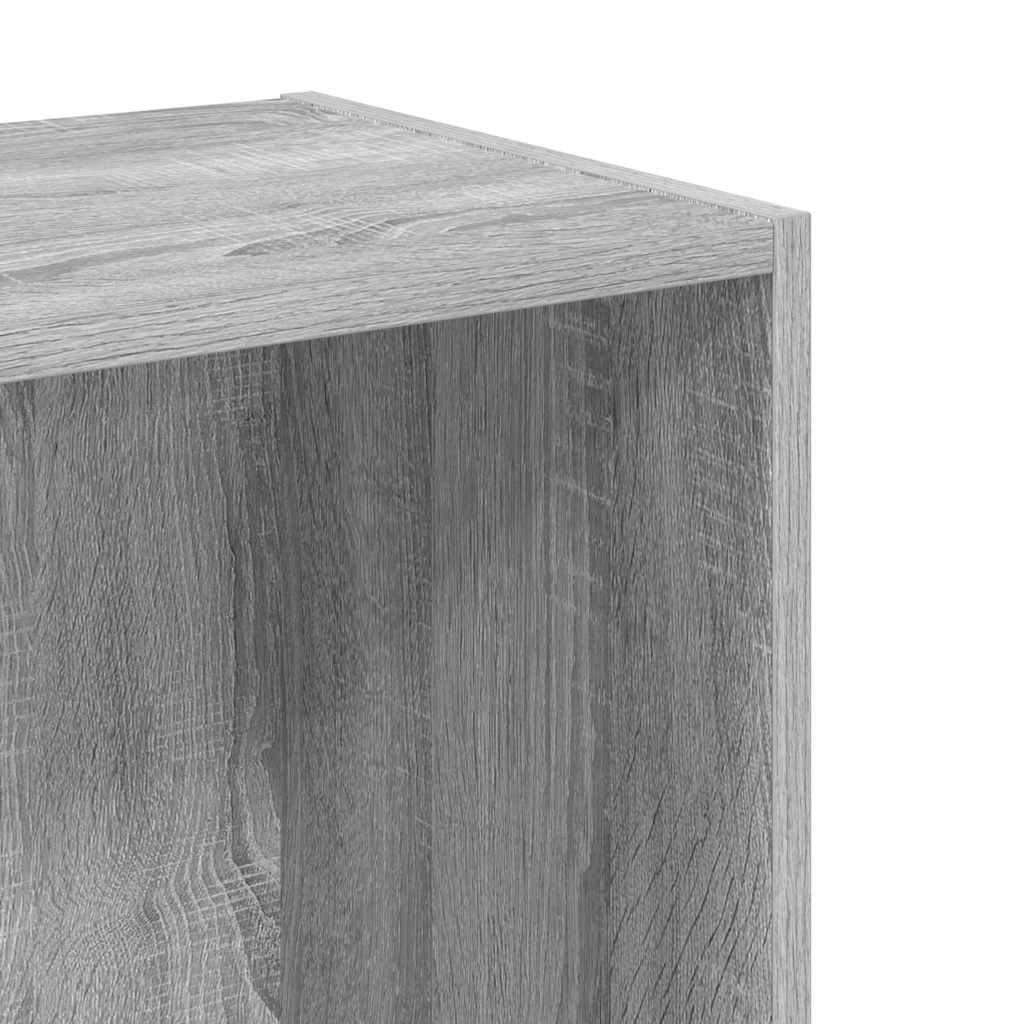 Libreria Grigio Sonoma 40x30x77 cm in Legno Multistrato | homemem39