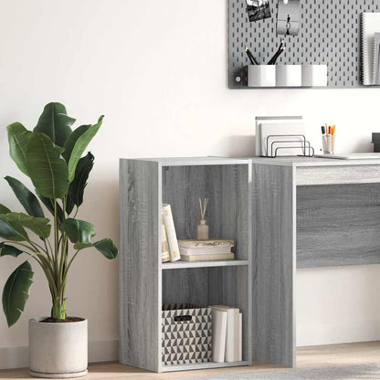 Libreria Grigio Sonoma 40x30x77 cm in Legno Multistrato | homemem39