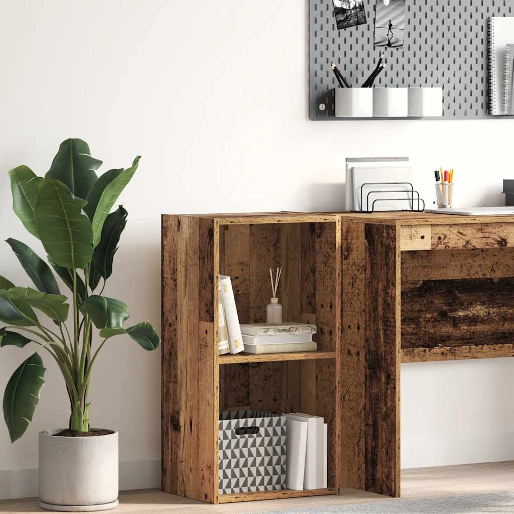 Libreria Legno Antico 40x30x77 cm in Legno Multistrato | homemem39