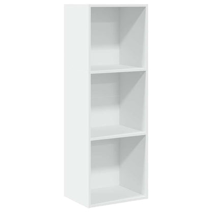 Libreria Bianca 40x30x114 cm in Legno Multistrato | homemem39