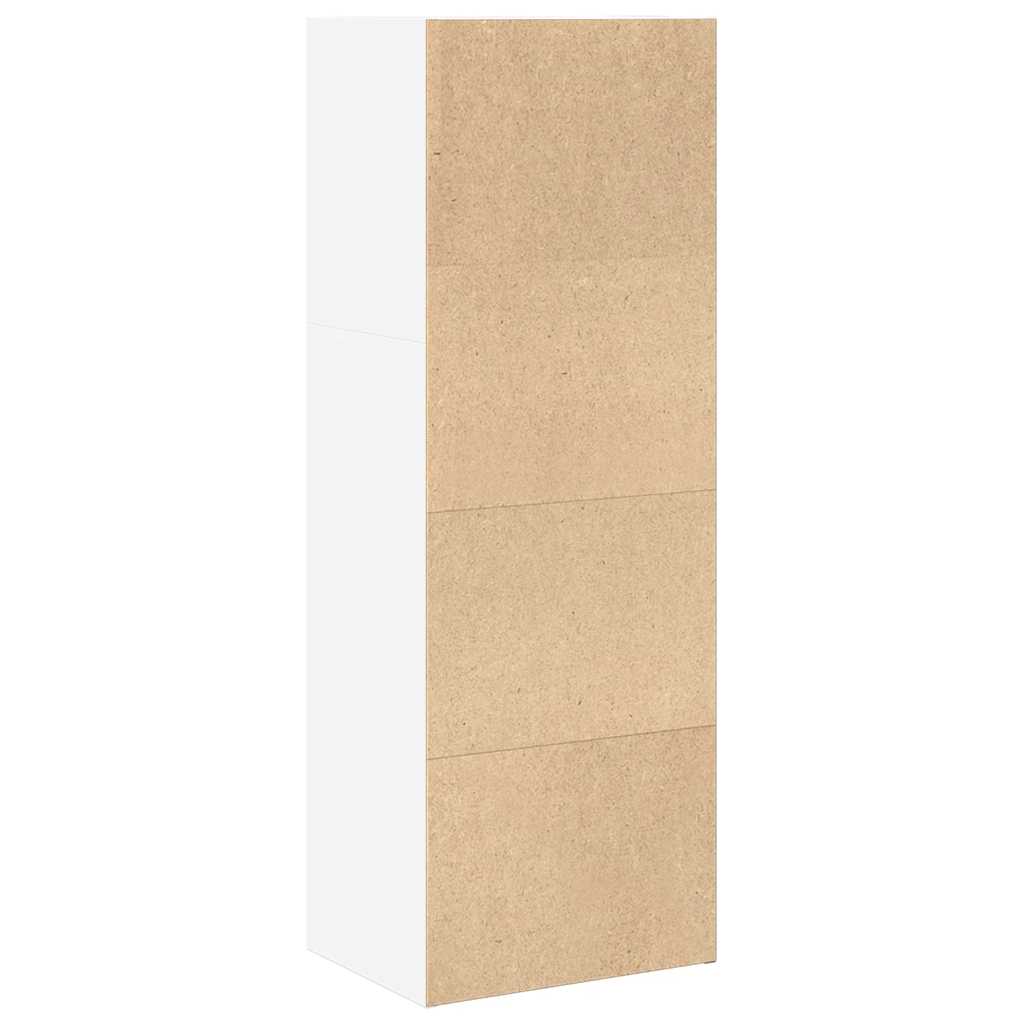 Libreria Bianca 40x30x114 cm in Legno Multistrato | homemem39