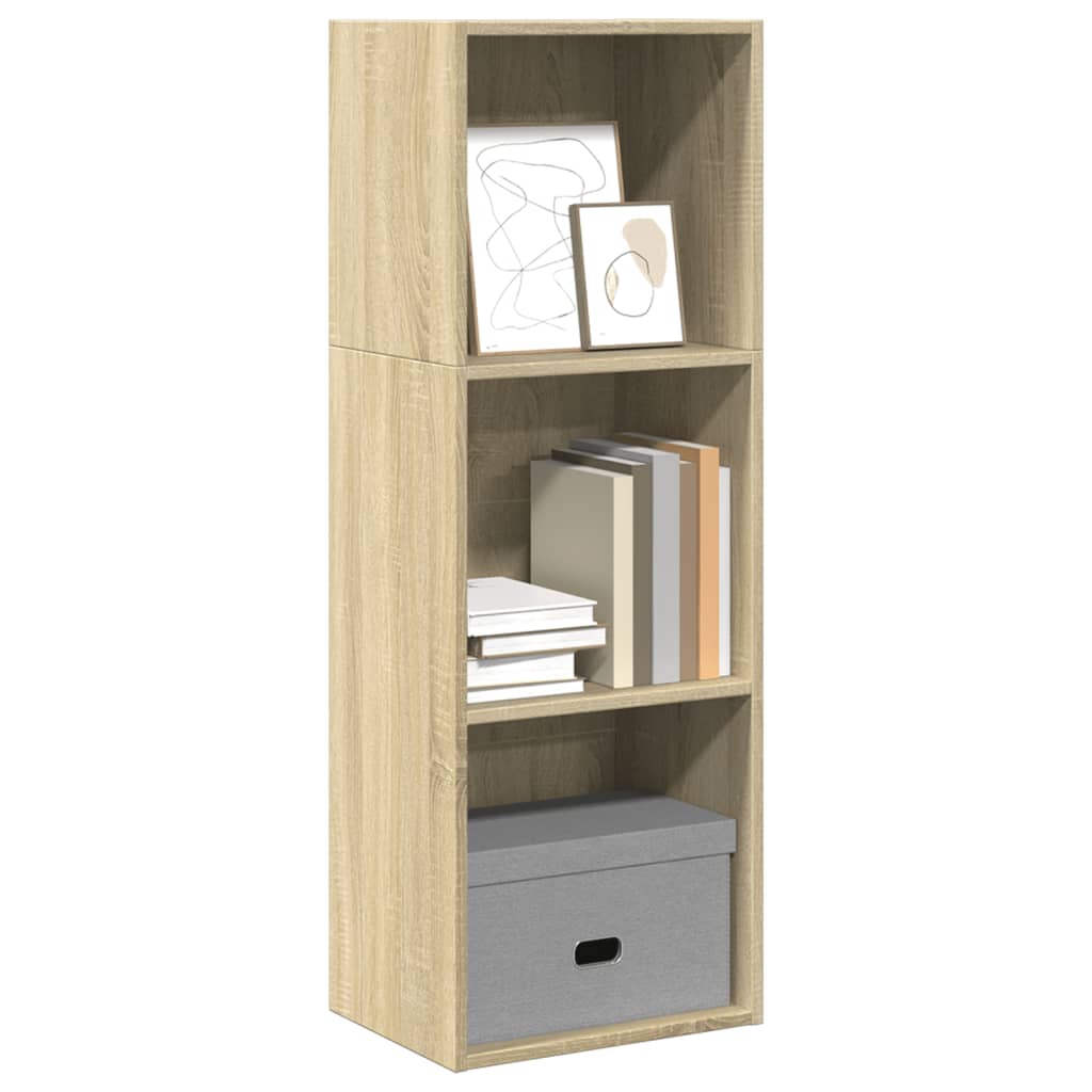 Libreria Rovere Sonoma 40x30x114 cm in Legno Multistrato | homemem39