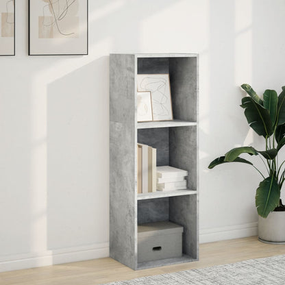 Libreria Grigio Cemento 40x30x114 cm in Legno Multistrato | homemem39