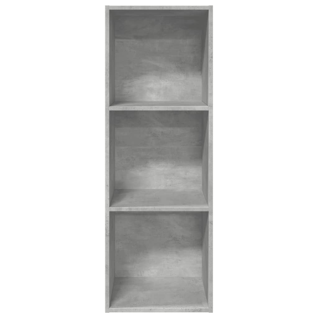 Libreria Grigio Cemento 40x30x114 cm in Legno Multistrato | homemem39