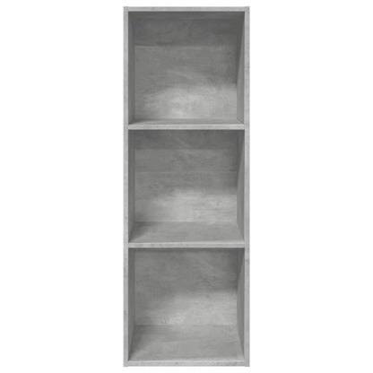 Libreria Grigio Cemento 40x30x114 cm in Legno Multistrato | homemem39
