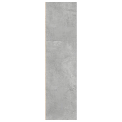 Libreria Grigio Cemento 40x30x114 cm in Legno Multistrato | homemem39