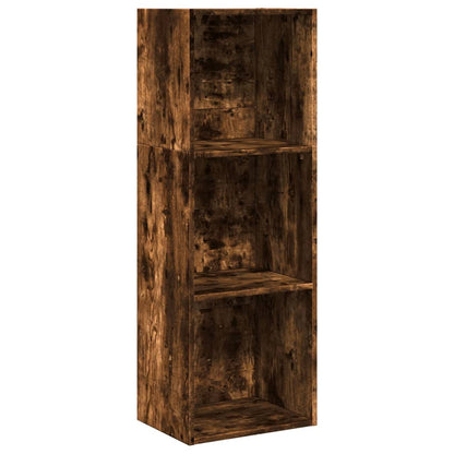 Libreria Rovere Fumo 40x30x114 cm in Legno Multistrato | homemem39