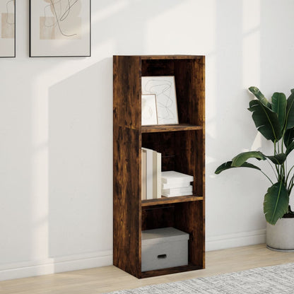 Libreria Rovere Fumo 40x30x114 cm in Legno Multistrato | homemem39