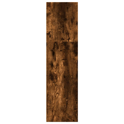 Libreria Rovere Fumo 40x30x114 cm in Legno Multistrato | homemem39