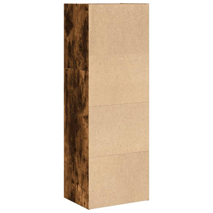 Libreria Rovere Fumo 40x30x114 cm in Legno Multistrato | homemem39