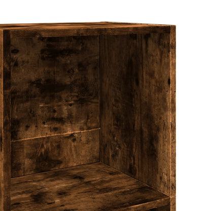 Libreria Rovere Fumo 40x30x114 cm in Legno Multistrato | homemem39