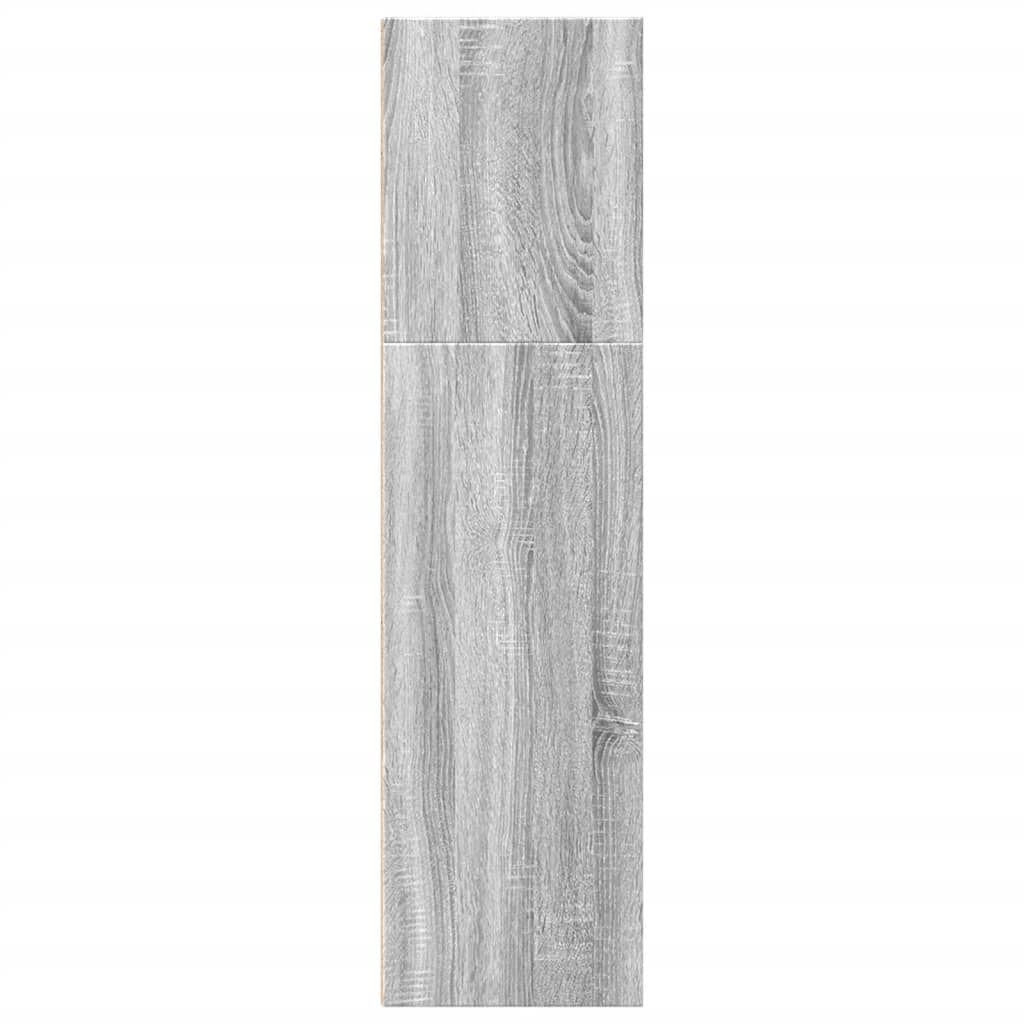Libreria Grigio Sonoma 40x30x114 cm in Legno Multistrato | homemem39