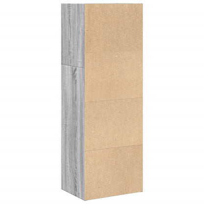 Libreria Grigio Sonoma 40x30x114 cm in Legno Multistrato | homemem39