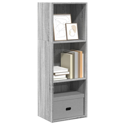Libreria Grigio Sonoma 40x30x114 cm in Legno Multistrato | homemem39