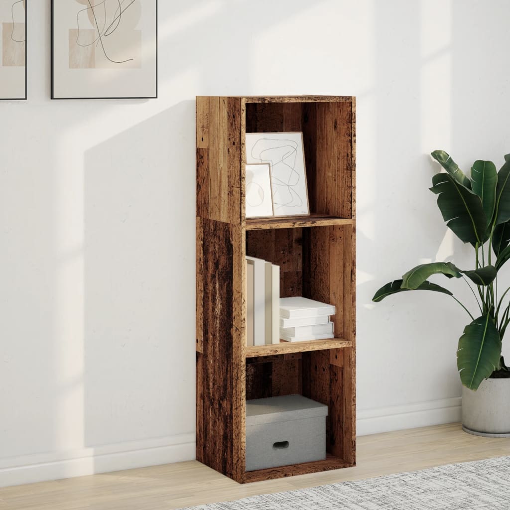Libreria Legno Antico 40x30x114 cm in Legno Multistrato | homemem39
