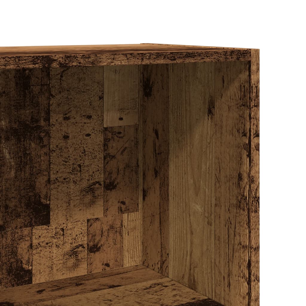 Libreria Legno Antico 40x30x114 cm in Legno Multistrato | homemem39