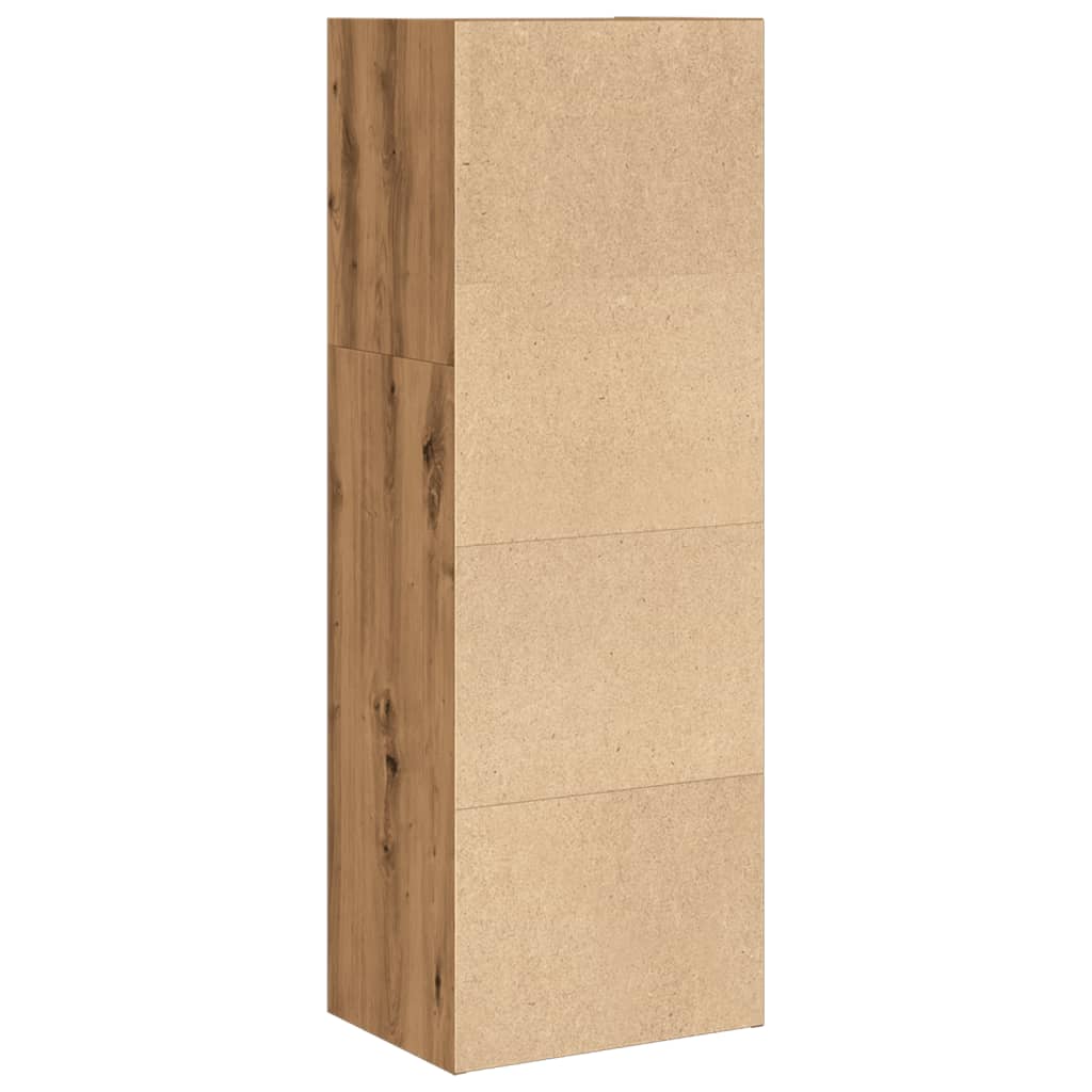 Libreria Rovere Artigianale 40x30x114 cm in Legno Multistrato | homemem39