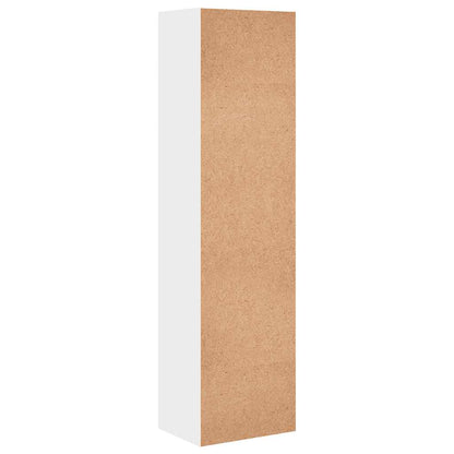 Libreria Bianca 40x30x152 cm in Legno Multistrato | homemem39