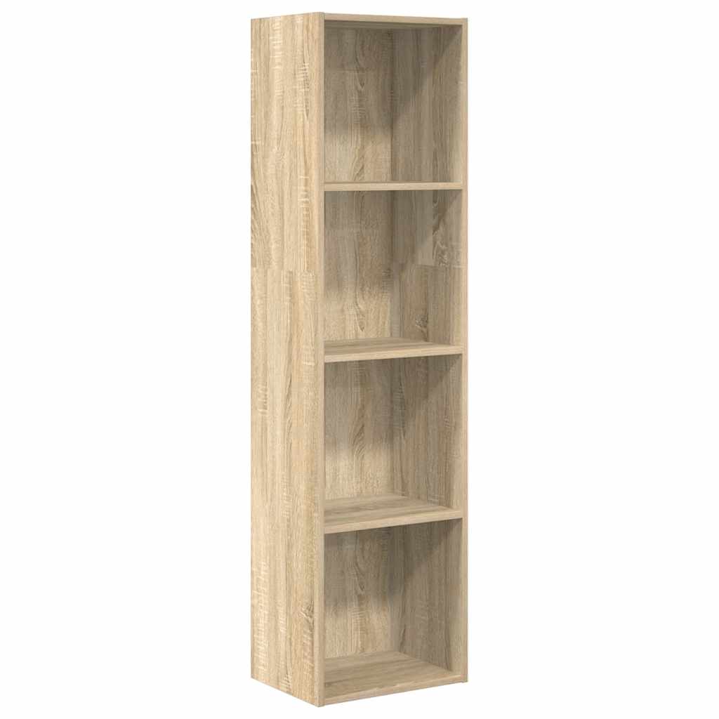 Libreria Rovere Sonoma 40x30x152 cm in Legno Multistrato | homemem39