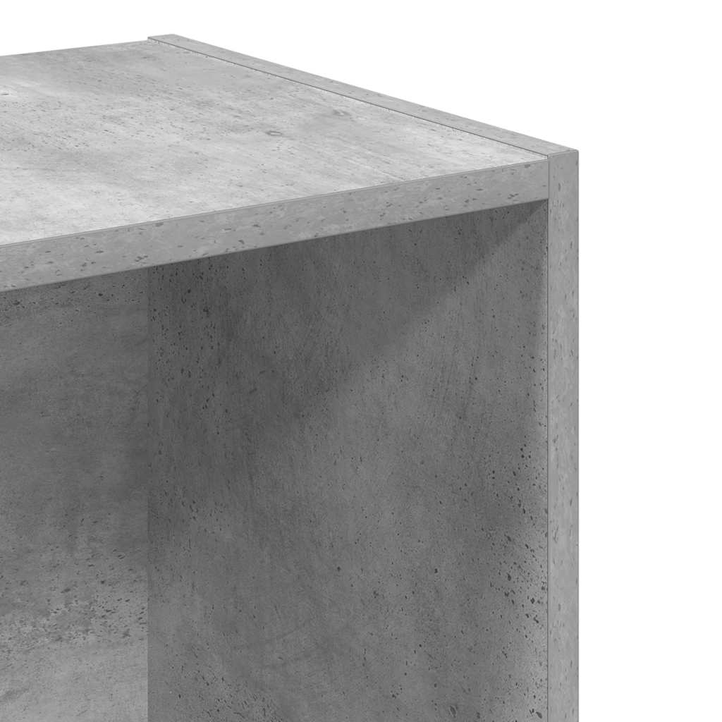 Libreria Grigio Cemento 40x30x152 cm in Legno Multistrato | homemem39