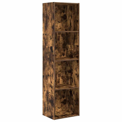 Libreria Rovere Fumo 40x30x152 cm in Legno Multistrato | homemem39