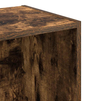 Libreria Rovere Fumo 40x30x152 cm in Legno Multistrato | homemem39