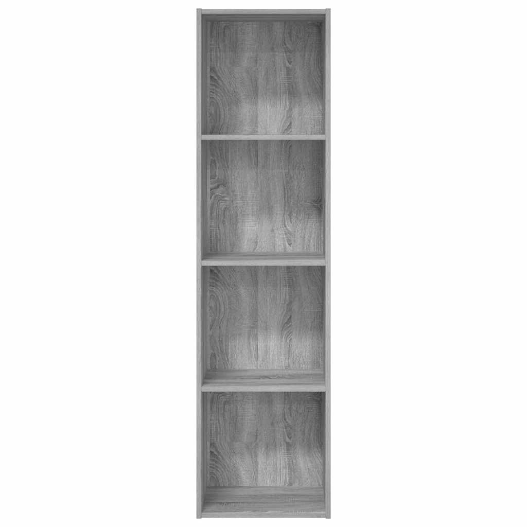 Libreria Grigio Sonoma 40x30x152 cm in Legno Multistrato | homemem39