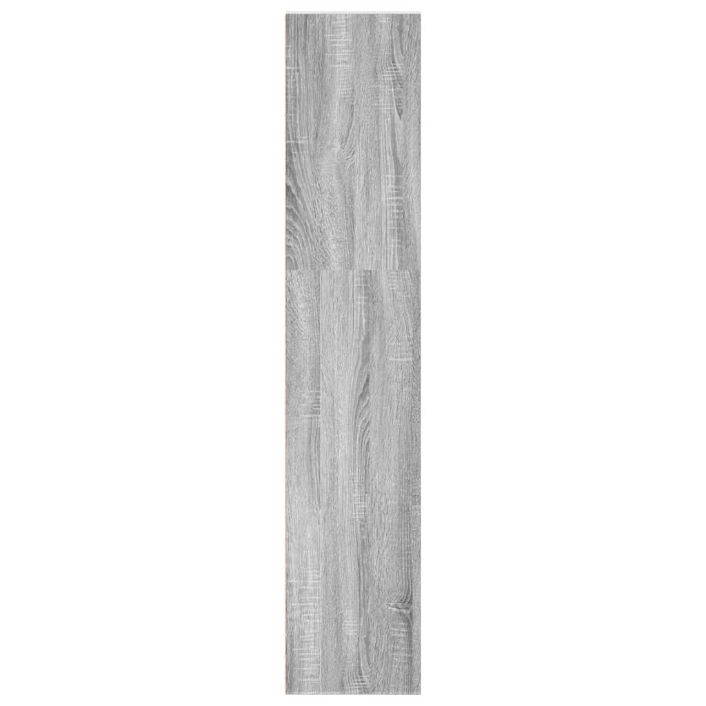 Libreria Grigio Sonoma 40x30x152 cm in Legno Multistrato | homemem39