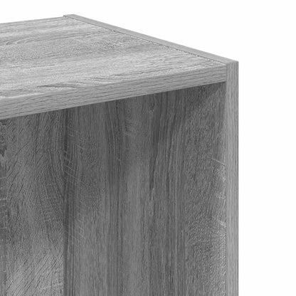 Libreria Grigio Sonoma 40x30x152 cm in Legno Multistrato | homemem39