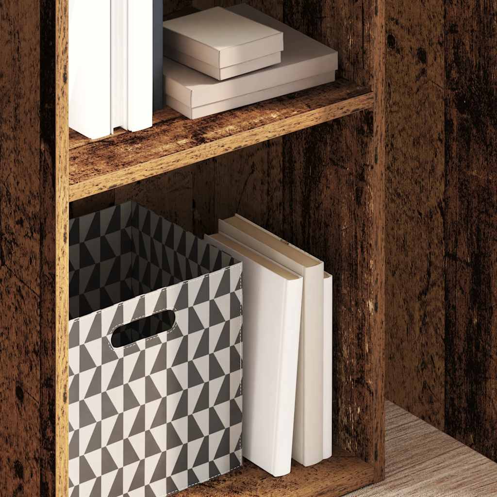 Libreria Legno Antico 40x30x152 cm in Legno Multistrato | homemem39